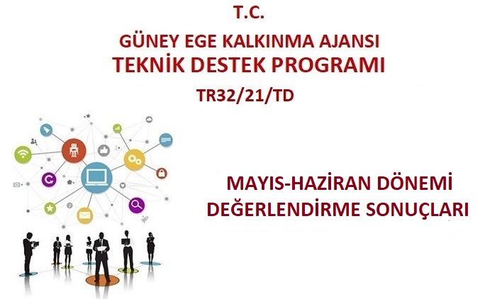 2021 YILI TEKNİK DESTEK PROGRAMI (KÂR AMACI GÜTMEYEN KURUM VE KURULUŞLARA YÖNELİK)  [MAYIS-HAZİRAN] DÖNEMİ DEĞERLENDİRME SONUÇLARI