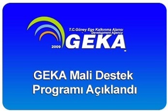 GEKA MALİ DESTEK PROGRAMI AÇIKLANDI