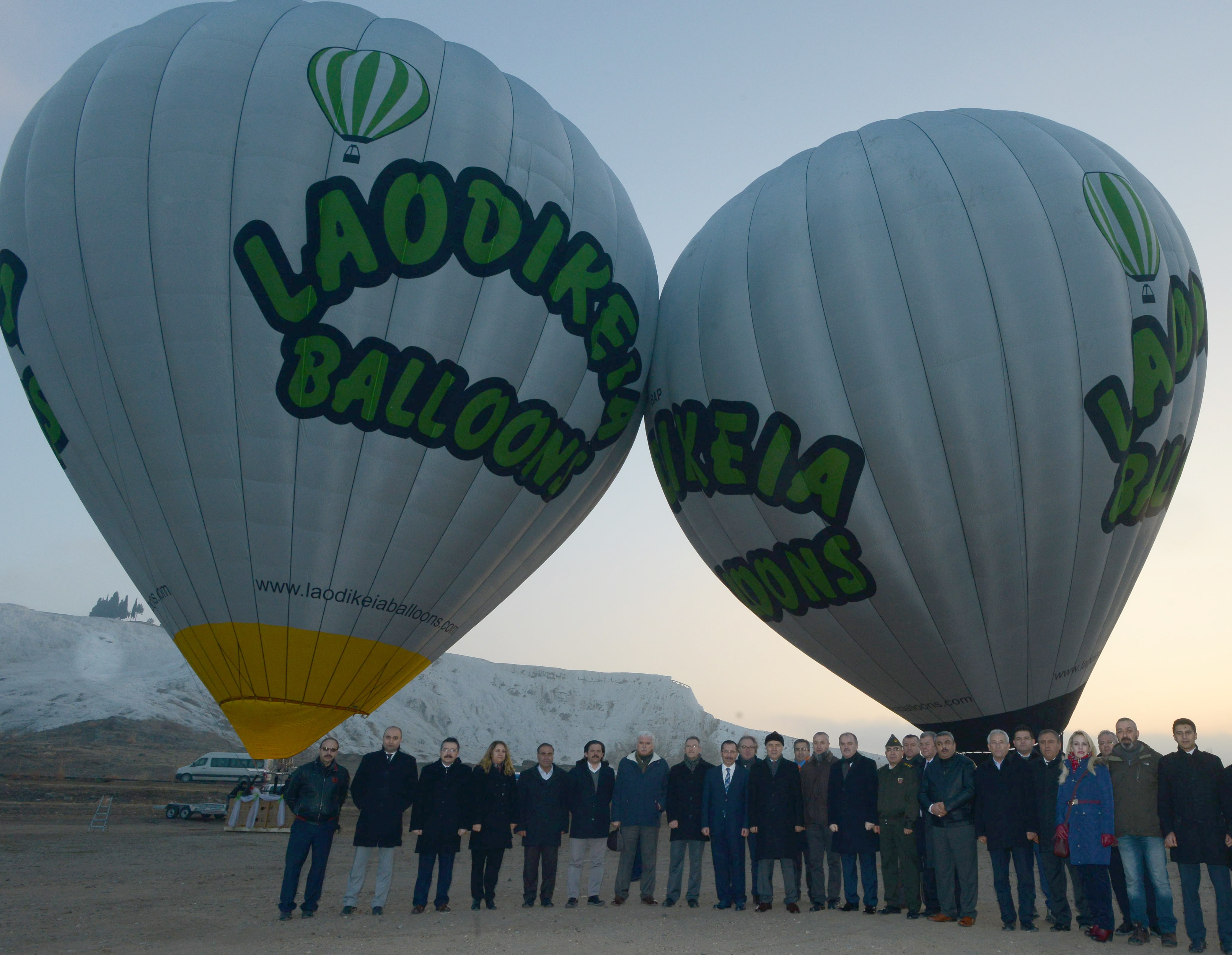  GEKA’NIN DESTEKLEDİĞİ PROJEYLE BEYAZ CENNET PAMUKKALE’DE BALON TURLARINA BAŞLANDI. 