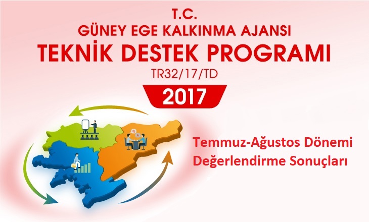 TEMMUZ-AĞUSTOS DÖNEMİ TEKNİK DESTEK DEĞERLENDİRME SONUÇLARI