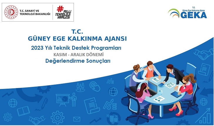 2023 YILI TEKNİK DESTEK PROGRAMLARI  KASIM-ARALIK DÖNEMİ DEĞERLENDİRME SONUÇLARI